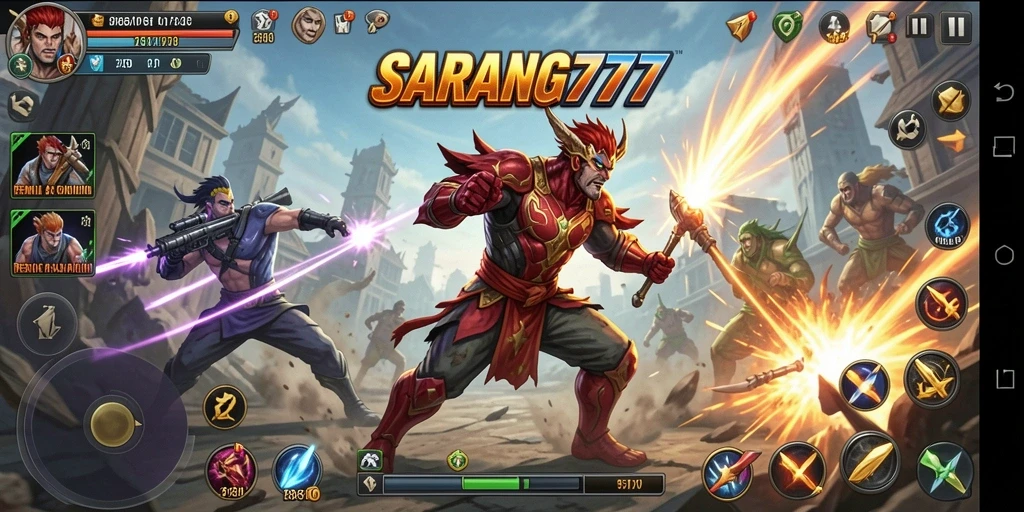 Gameplay seru dan grafis menakjubkan dari SARANG777.