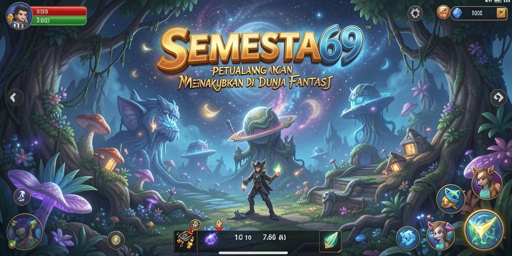 Tampilan gameplay SEMESTA69 yang penuh petualangan dan eksplorasi.
