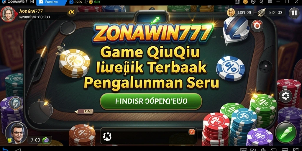 Gameplay seru ZONAWIN777 dengan fitur QiuQiu yang menarik.